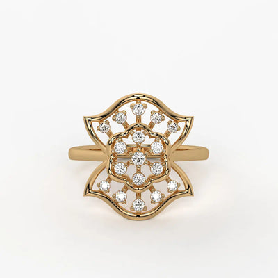 Florique Radiant Bloom Diamond Ring