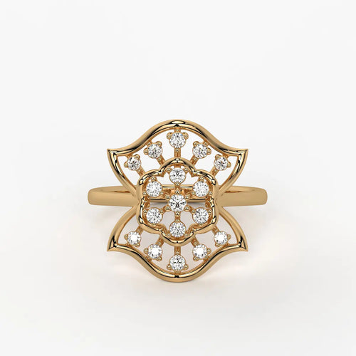 Florique Radiant Bloom Diamond Ring