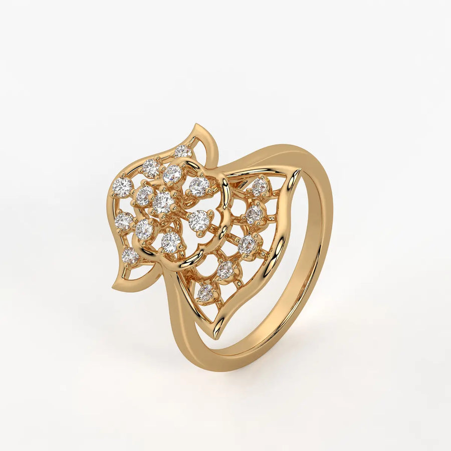 Florique Radiant Bloom Diamond Ring