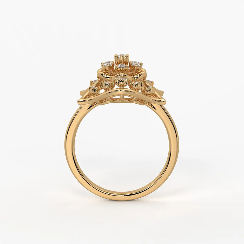 Florique Radiant Bloom Diamond Ring