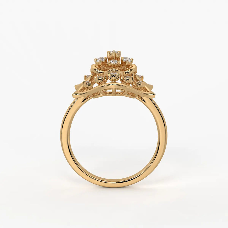 Florique Radiant Bloom Diamond Ring
