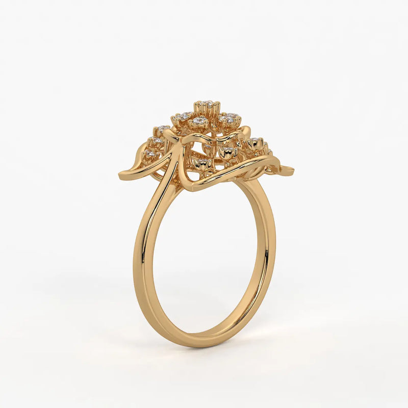 Florique Radiant Bloom Diamond Ring