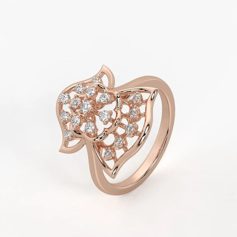 Florique Radiant Bloom Diamond Ring