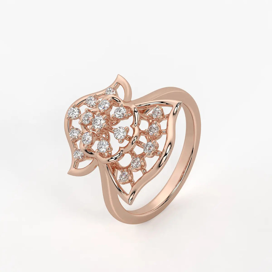 Florique Radiant Bloom Diamond Ring