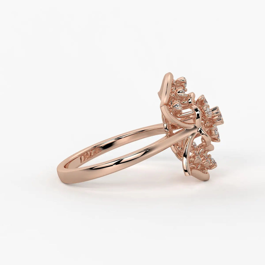 Florique Radiant Bloom Diamond Ring