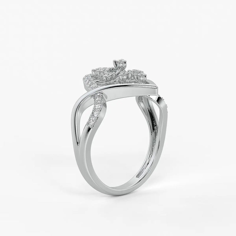 Elvaria Starspire Halo Ring