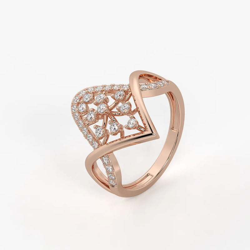 Elvaria Starspire Halo Ring