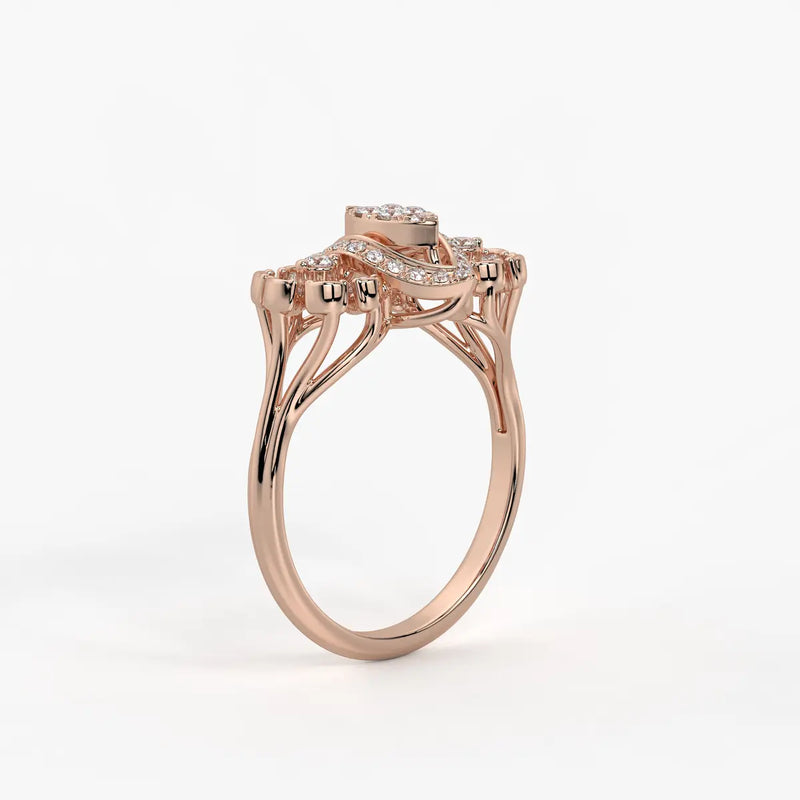 Navira Regal Marquise Glow Diamond Ring