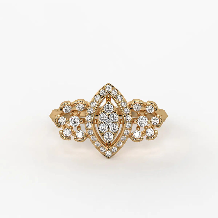Navira Regal Marquise Glow Diamond Ring