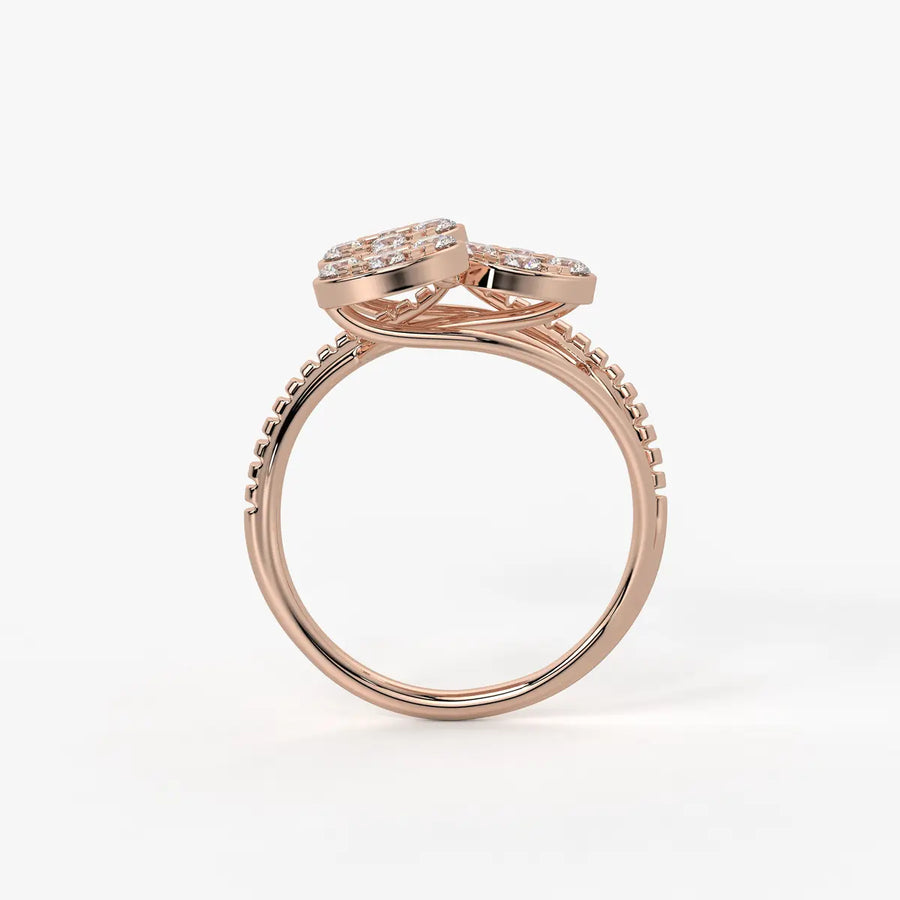 Florique Trio Petal Diamond Ring