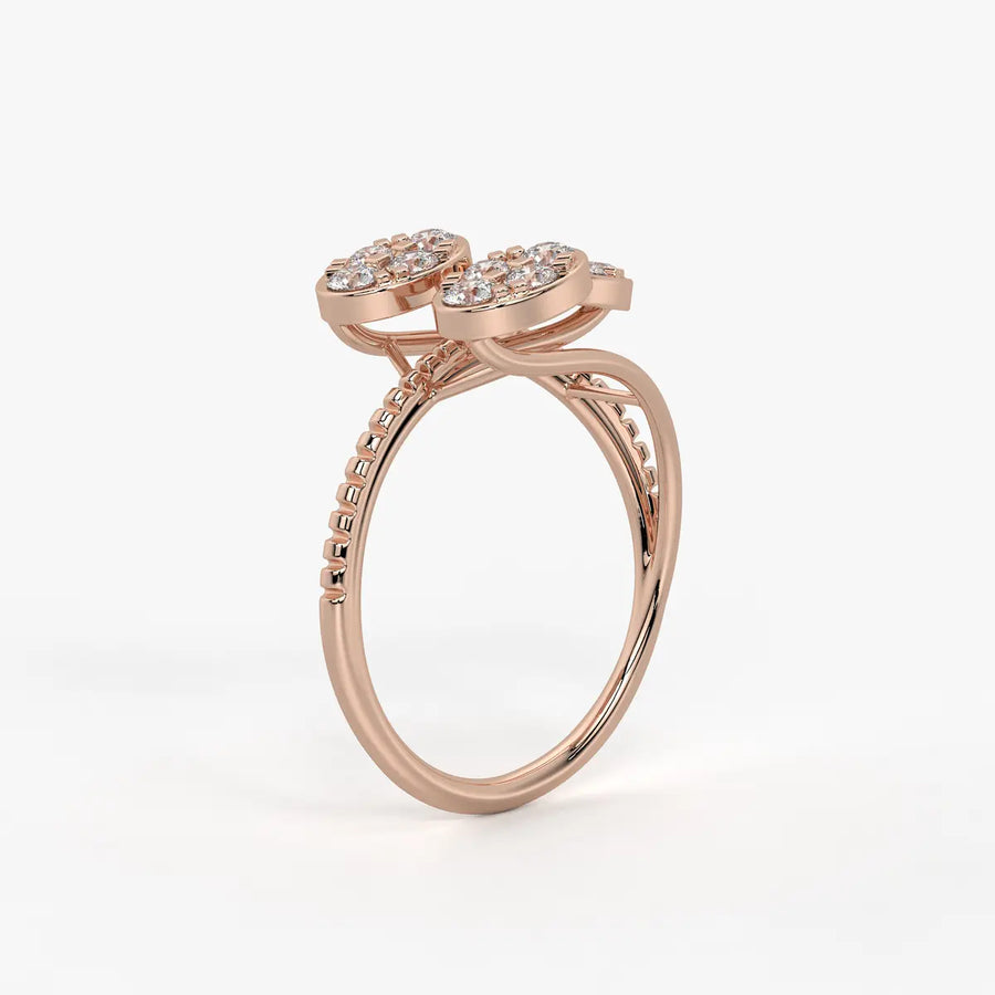 Florique Trio Petal Diamond Ring