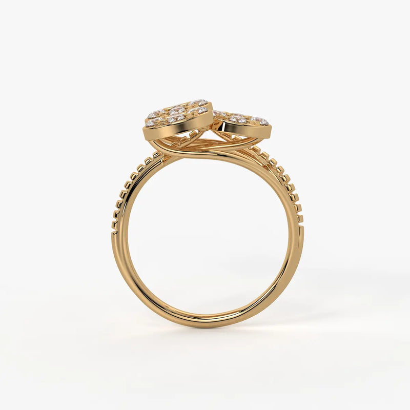 Florique Trio Petal Diamond Ring