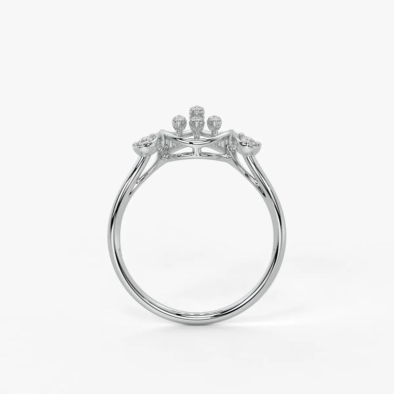 Elora Dewdrop Cascade Diamond Ring