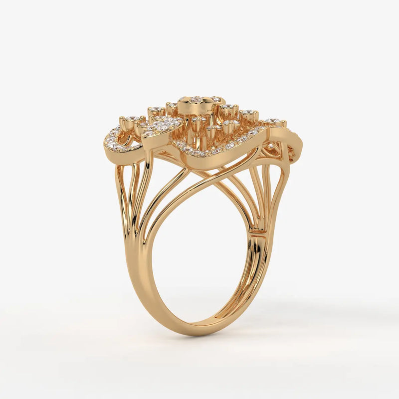 Heartloom Radiance Diamond Ring