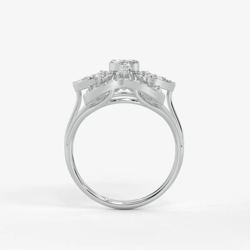 Heartloom Radiance Diamond Ring