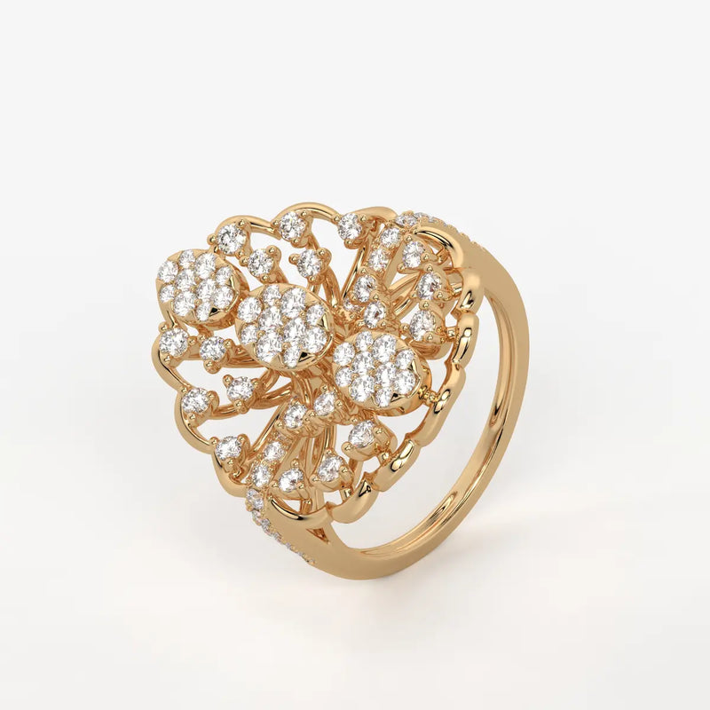 Aurex Haloform Diamond Ring