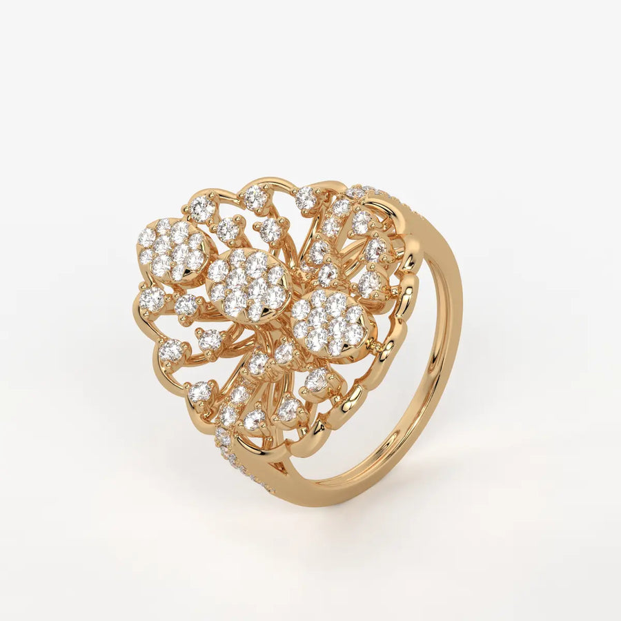 Aurex Haloform Diamond Ring