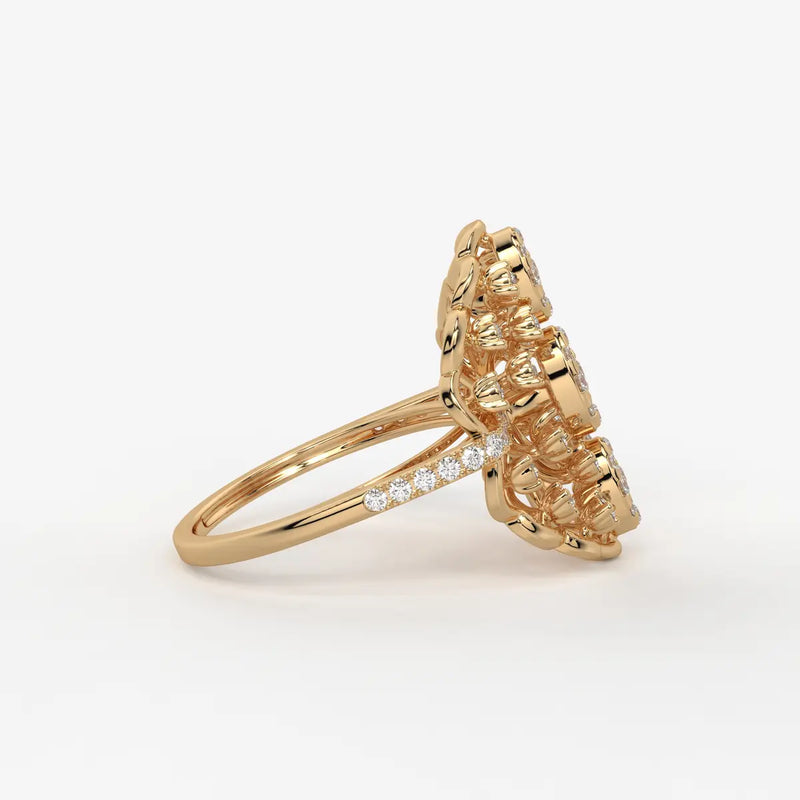 Aurex Haloform Diamond Ring
