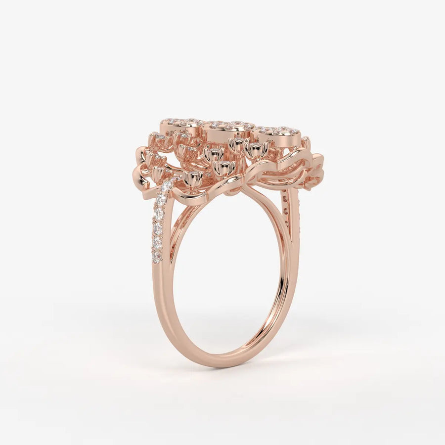 Aurex Haloform Diamond Ring