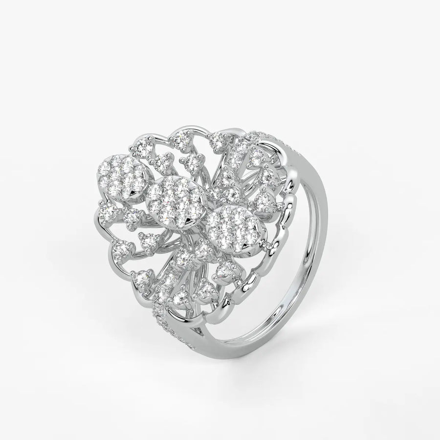 Aurex Haloform Diamond Ring