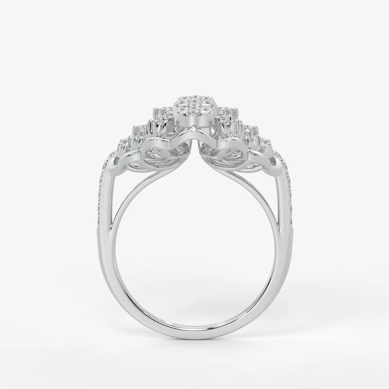 Aurex Haloform Diamond Ring