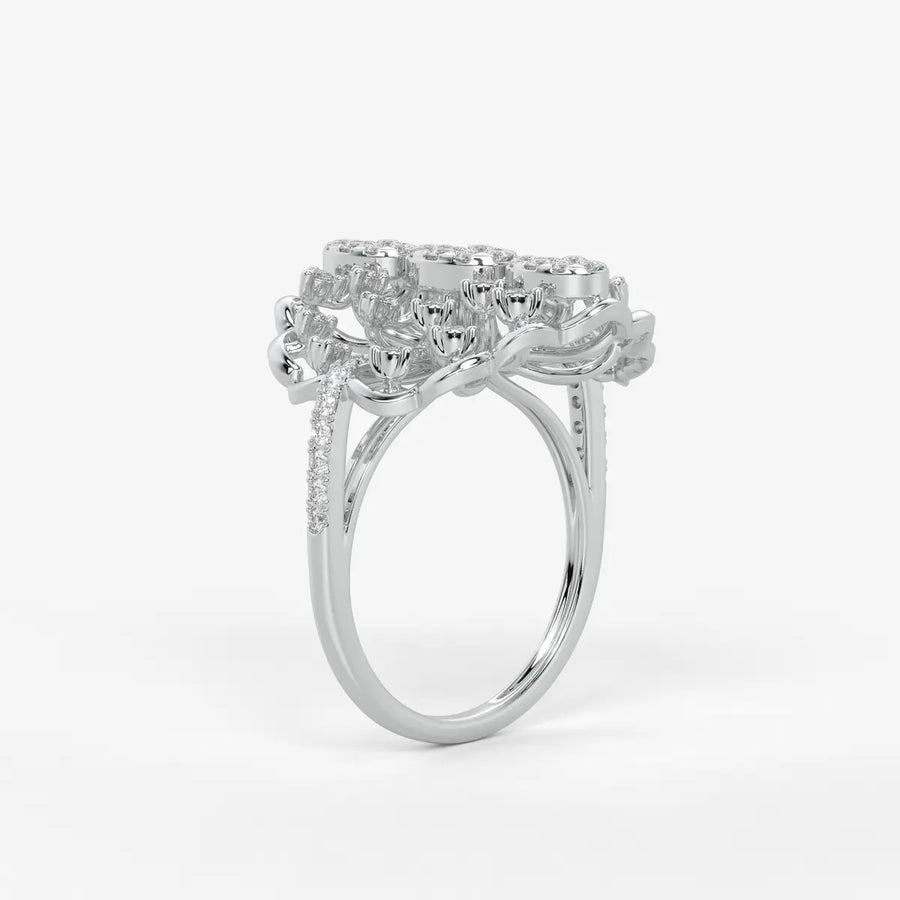 Aurex Haloform Diamond Ring