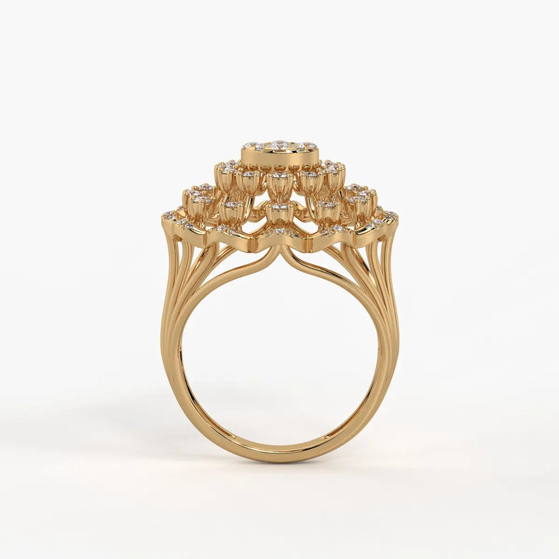 Sunlace Bloom Diamond Ring