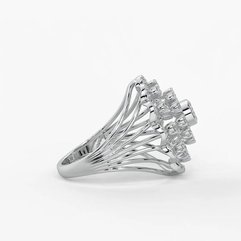 Sunlace Bloom Diamond Ring