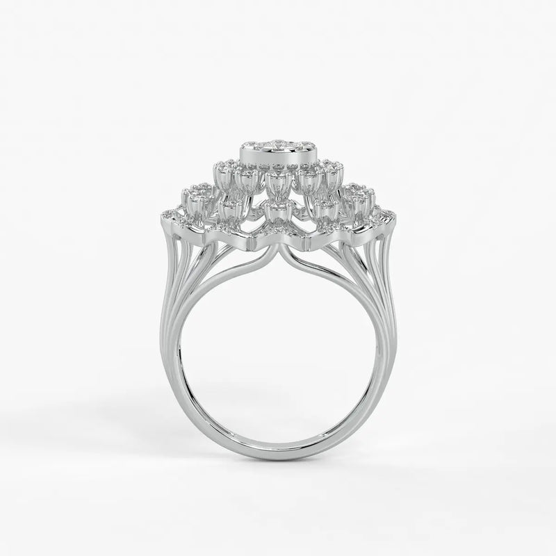 Sunlace Bloom Diamond Ring