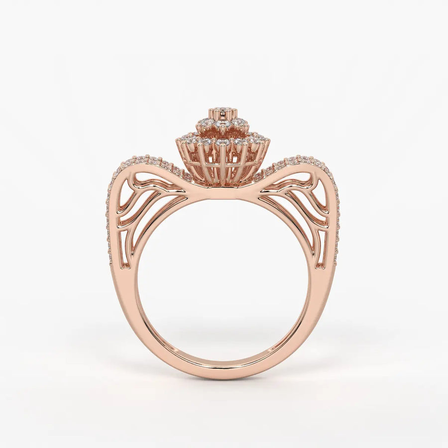 Starblossom Diamond Ring