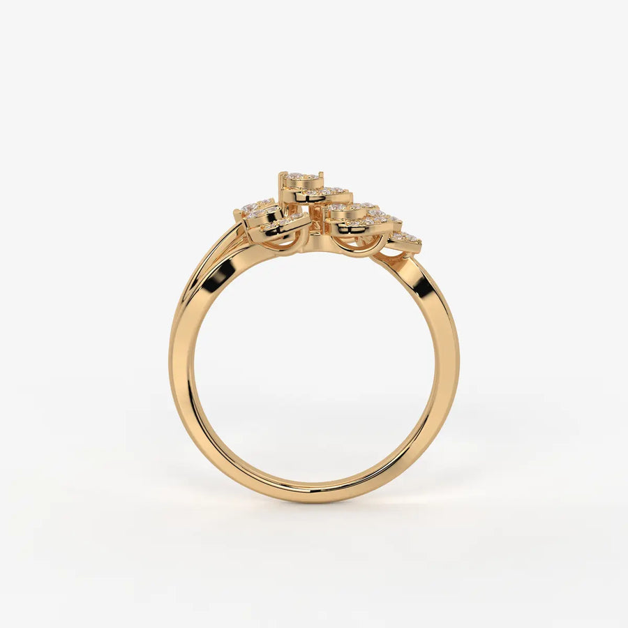 Nyvella Diamond Verdant Glow Ring