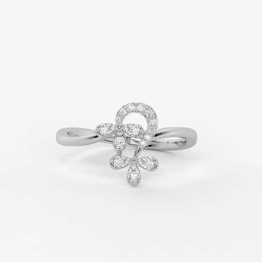 Xavryn Diamond Enigma Flow Ring