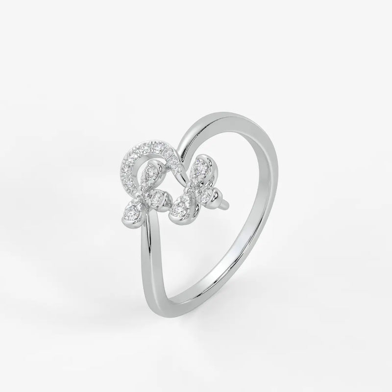 Xavryn Diamond Enigma Flow Ring