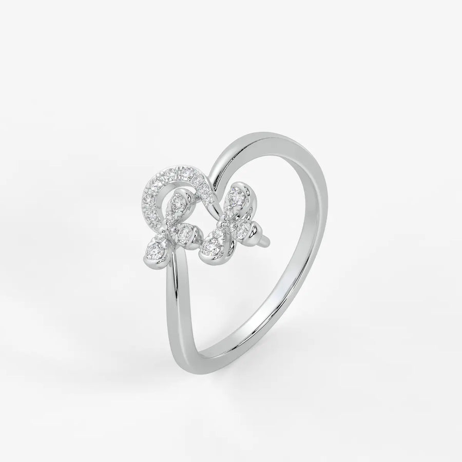 Xavryn Diamond Enigma Flow Ring