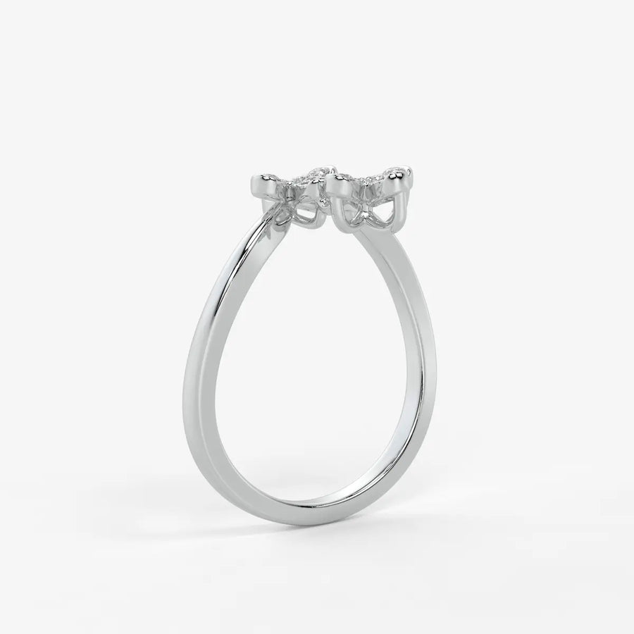 Xavryn Diamond Enigma Flow Ring