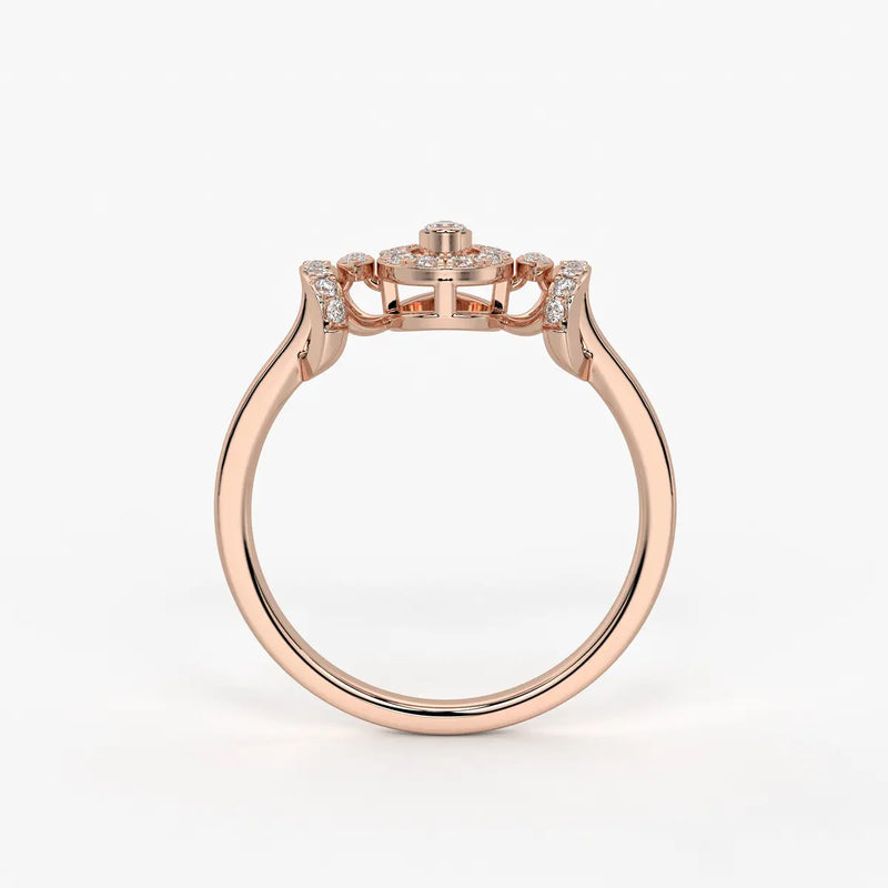 Mireza Diamond Royal Aura Ring
