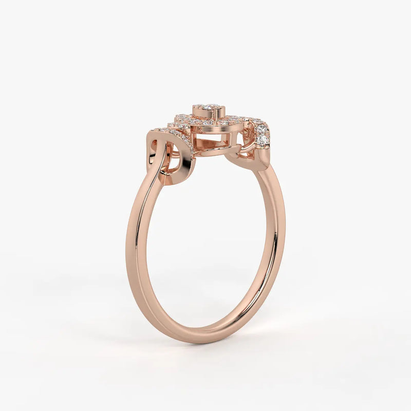 Mireza Diamond Royal Aura Ring