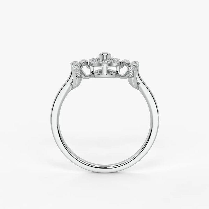 Mireza Diamond Royal Aura Ring