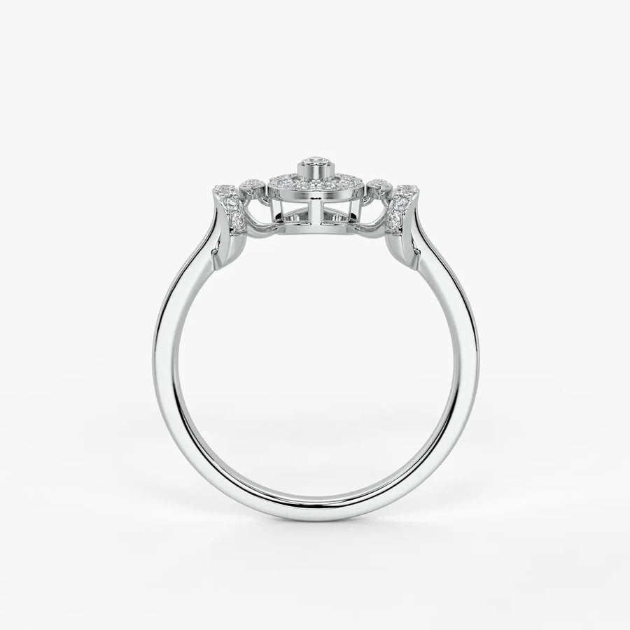 Mireza Diamond Royal Aura Ring