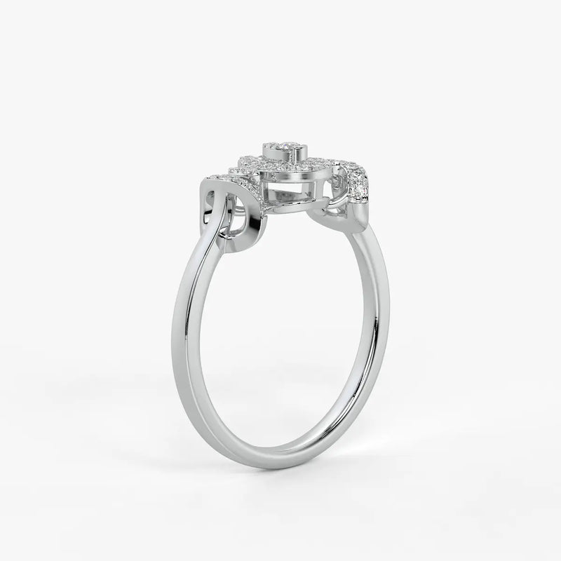 Mireza Diamond Royal Aura Ring