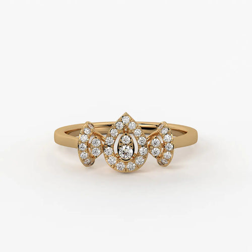 Mireza Diamond Royal Aura Ring