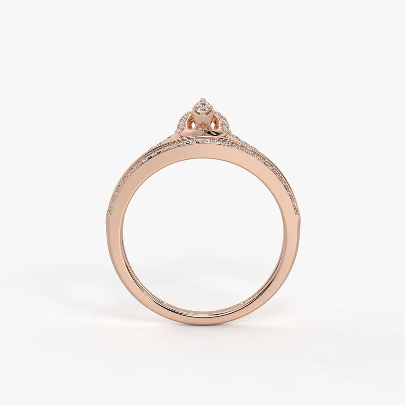 Orivah Diamond Halo Ring