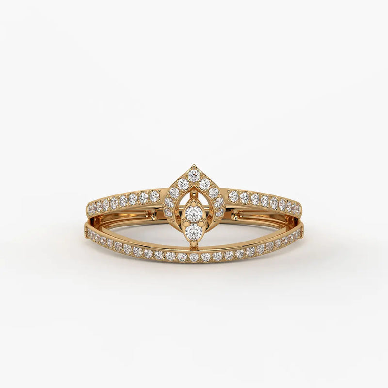 Orivah Diamond Halo Ring