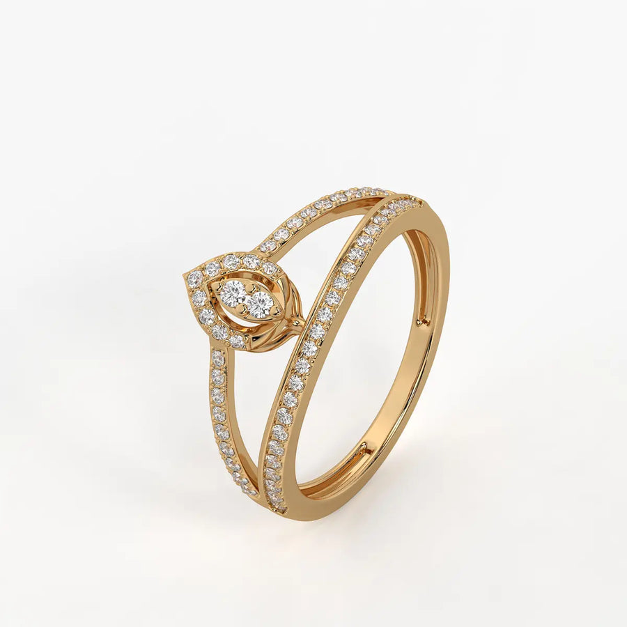Orivah Diamond Halo Ring
