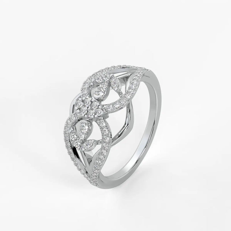 Vajra Crest Diamond Ring