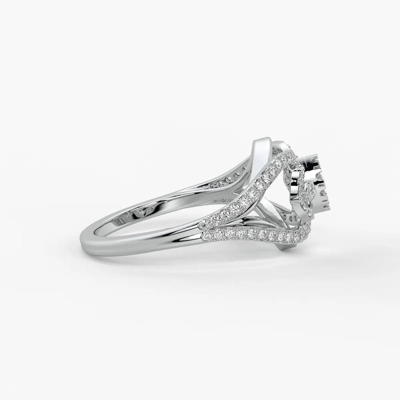 Vajra Crest Diamond Ring