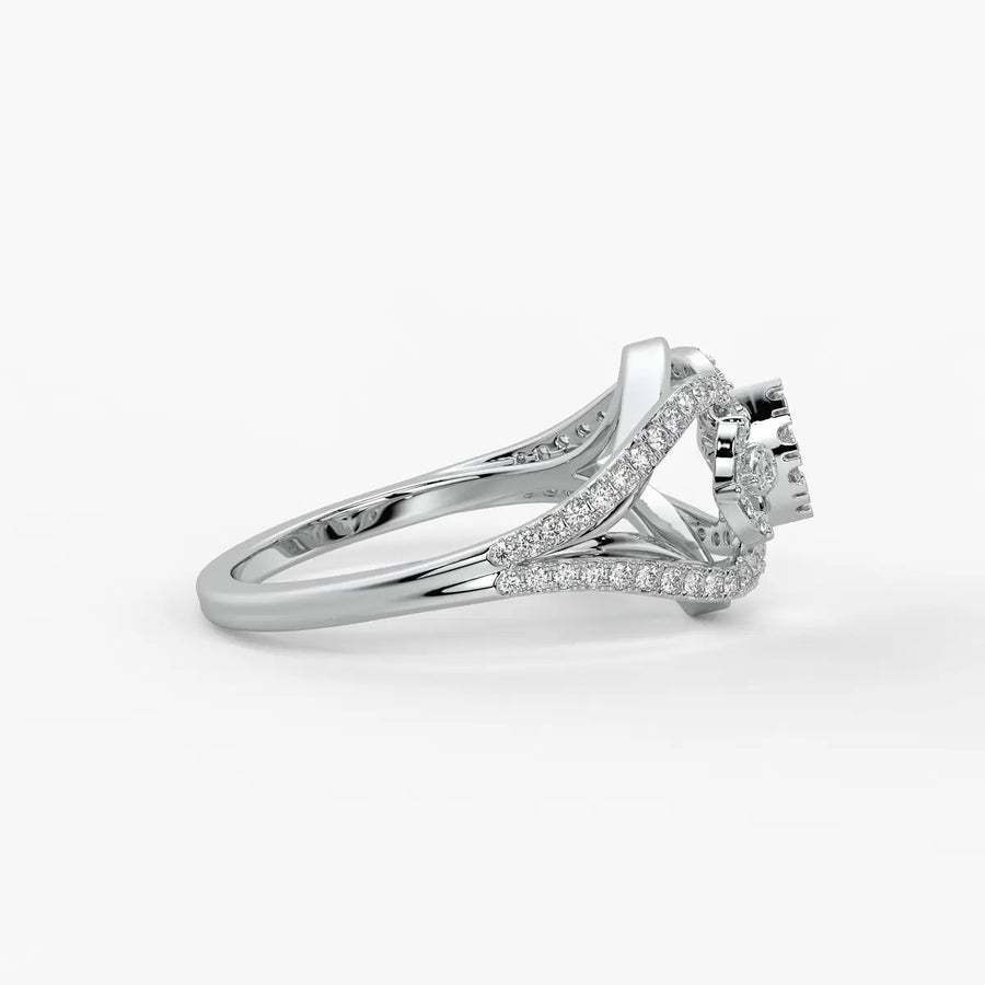 Vajra Crest Diamond Ring