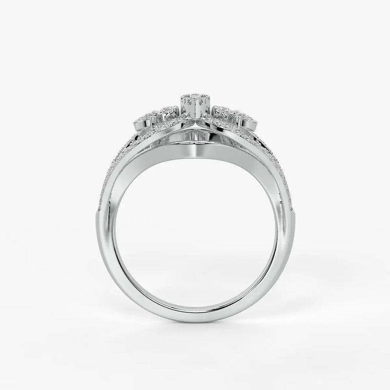 Vajra Crest Diamond Ring