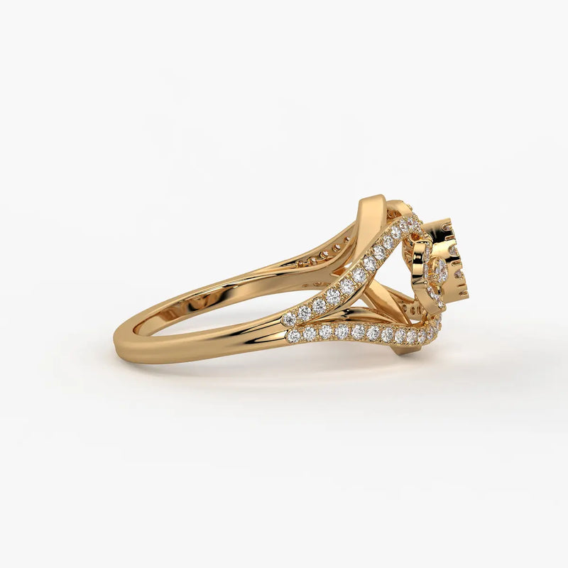 Vajra Crest Diamond Ring