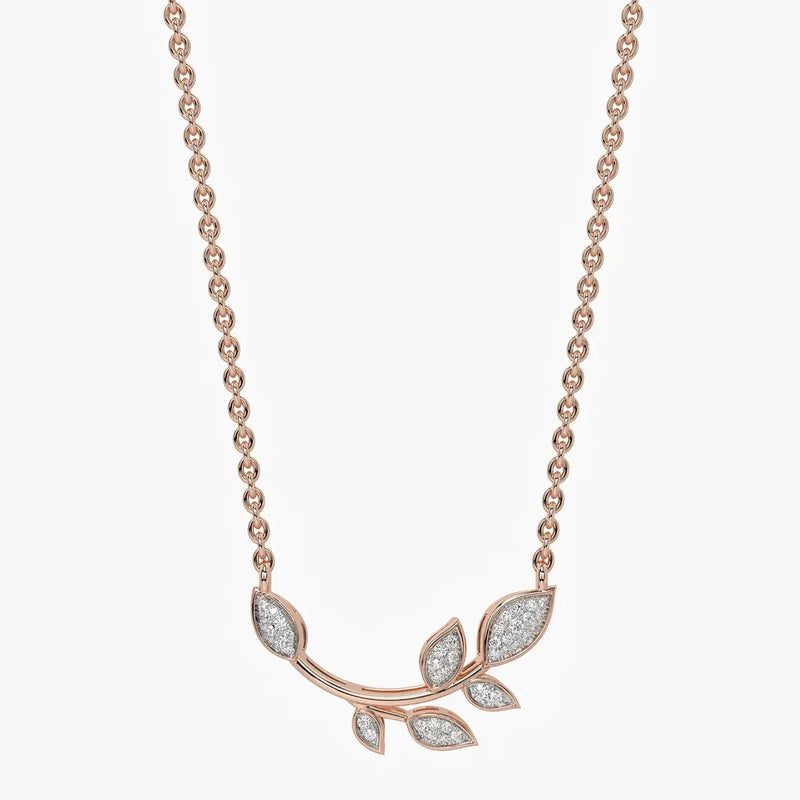 Spring Blossom Leaf Mangalsutra